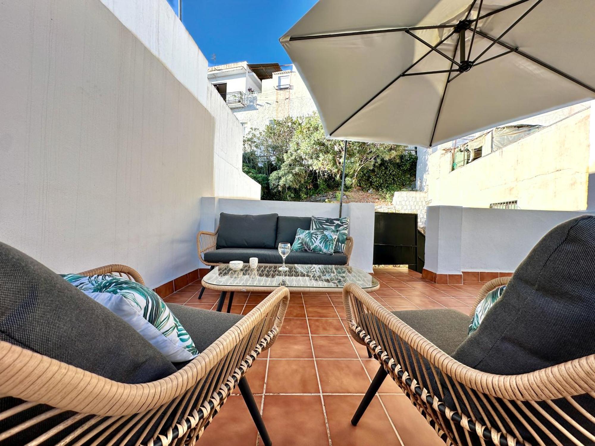 Villa Casa con terraza y patio privado en el casco antiguo de Salobreña Exterior foto