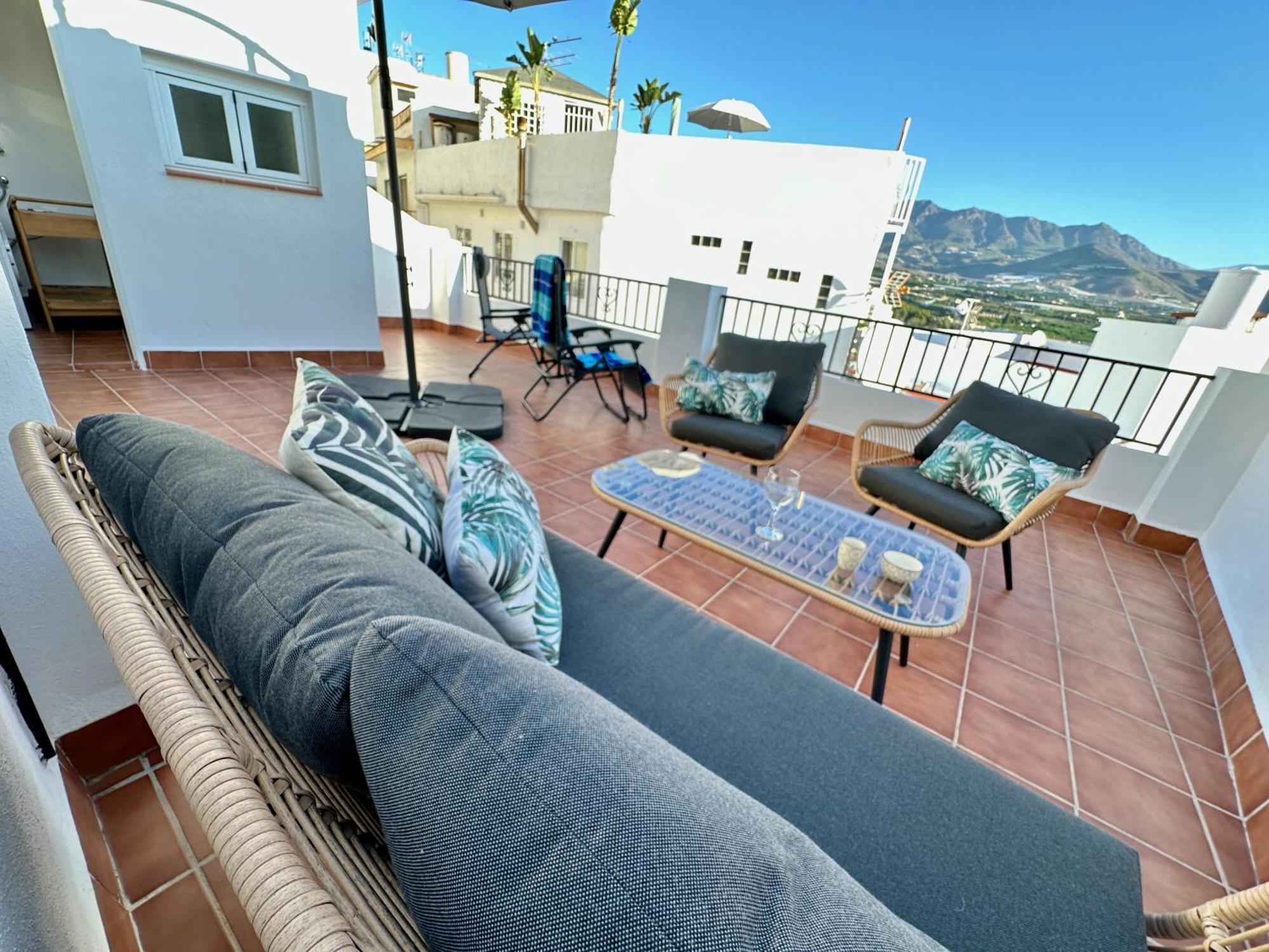 Villa Casa con terraza y patio privado en el casco antiguo de Salobreña Exterior foto